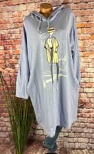 langes Sweat Dress Kleid