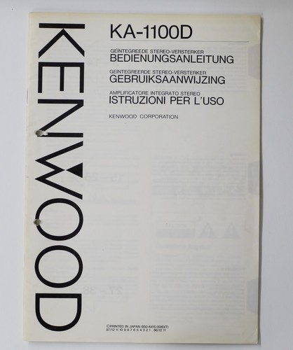 Original kenwood 1100d - original,