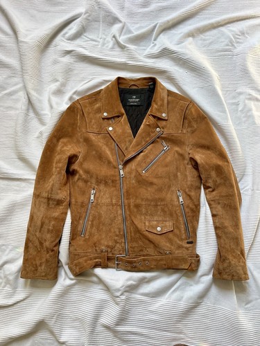 Scotch soda biker lederjacke - soda,