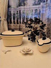 Tupperware Thermo Duo Reiskocher 3L (Schüssel,Deckel, Sieb)Cream/Blau+ Sauciere 