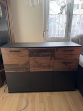 Kommode Zero anthrazit Old