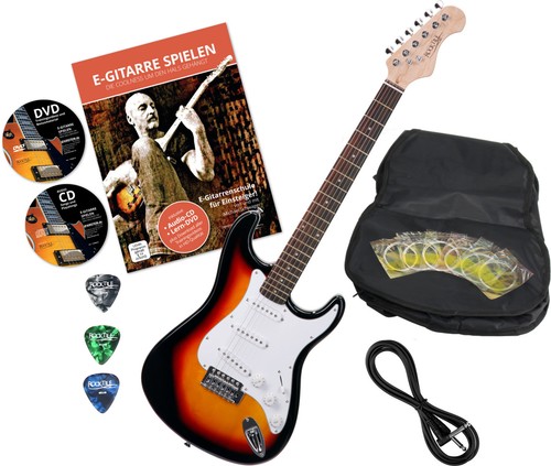 Top sunburst gitarre mit - e-gitarre,