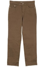 MAC Stella Stretchjeans Jeans Feminine Fit Straight Leg Damen Braun Khaki