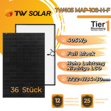 TW Solar 4 Stück 405Wp