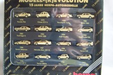 HERPA „RARITÄT“ „15 Jahre Automodelle“16 x 1:87 (299)