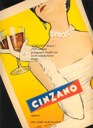 Cinzano history 1959 mit - 1959,