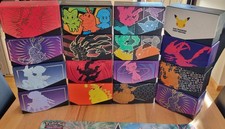 Pokemon 1 leere ETB Top Trainer Box - zufällige große Auswahl