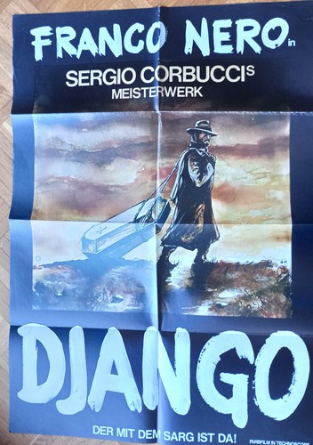Filmplakat django western - django, a1