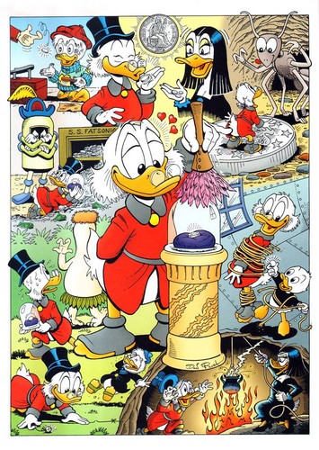Don rosa druck dagobert duck - rosa,