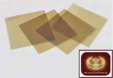 Glimmerscheibe Mica Kaminscheibe Ofenglas für Antike Öfen 20 x 10 cm