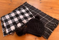 PAKET SCHAL TUCH PLAID MÜTZE