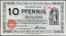 10 Pfennig  Stadt Köln 1920
