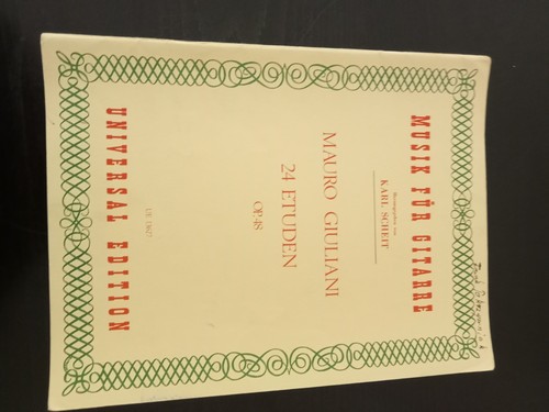 Mauro giuiliani etüden - mauro,
