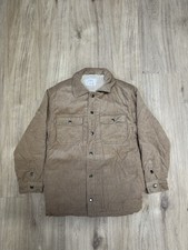 Zara Winterjacke Kinder Gr. 152 Beige Herbstjacke Gefüttert Cord Jacke