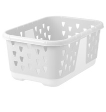 wäschekorb kunststoff weiß Ikea