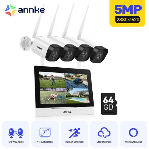 Annke wlan 5mp - 5mp, funk
