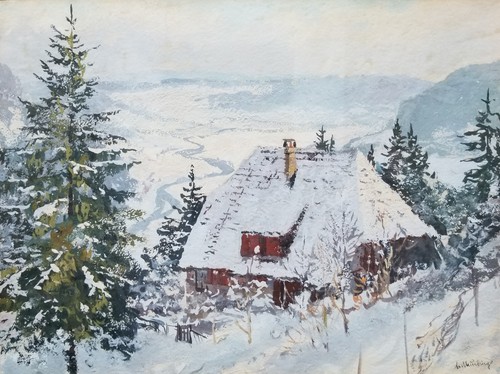 Aquarell schwarzwald - aquarell:,