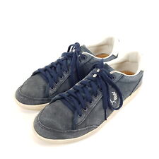 Fred Perry Sneaker Damen Gr. EU 38 UK 5 Blau Braun Weiß Leder Halbschuhe