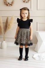 Tütükleid schwarz mit