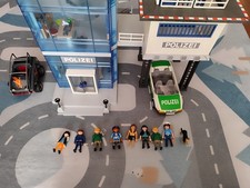 Playmobil Polizeistation Kommando-Station mit Alarmanlage Gefängnis Zubehör 5176