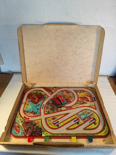 Verkehrsspiel blechspielzeug - verkehrsspiel,