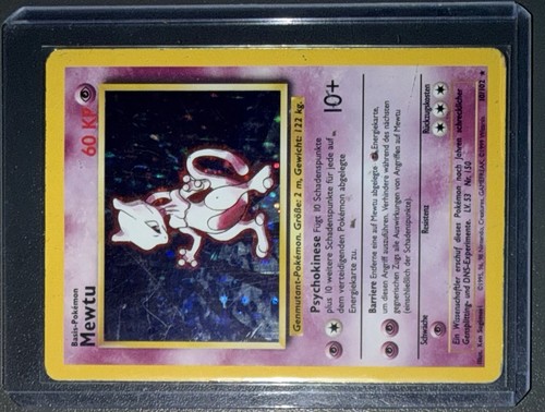 Pokémon karte mewtu - pokémon,
