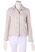 RED VALENTINO Blazer Linen Quilted I 42 = D 36 greige