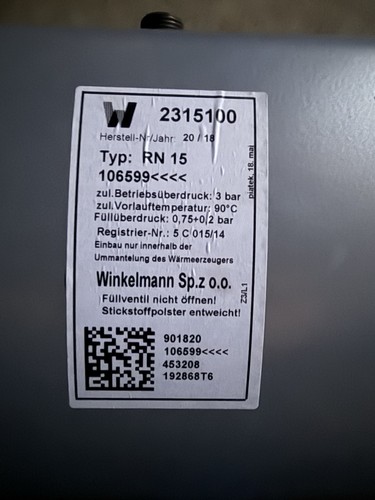 Vaillant ausdehnungsgefäß - vaillant,