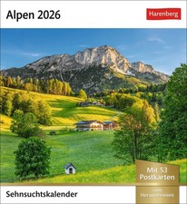 Alpen Sehnsuchtskalender 2026