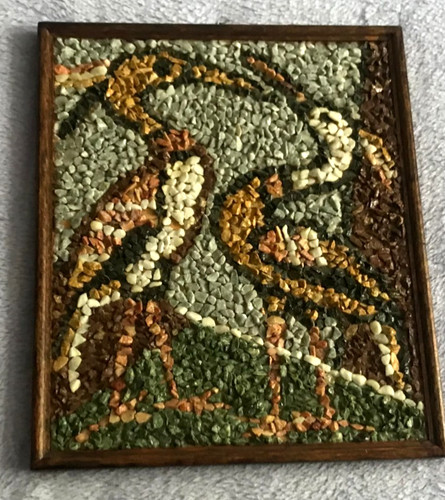 Wandbild mosaik kunst - -,
