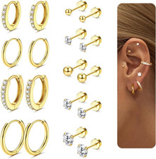 LOLIAS 9 Paar Ohrringe Set