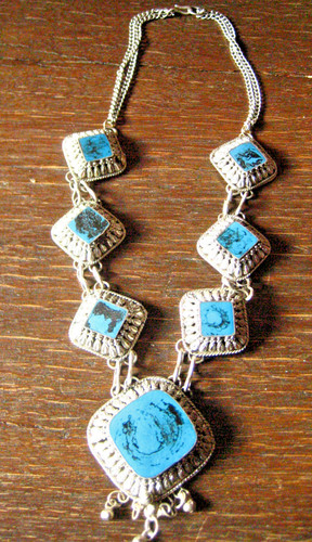 Nomadenschmuck ethno collier - ethno,