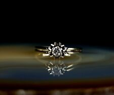 Ring Gold 585 Brillant 14 k Weißgold 18,3 mm - Eisprinzessin  zauberhaft