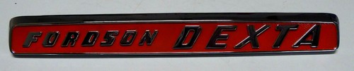 Fordson dexta traktor chrom - fordson,