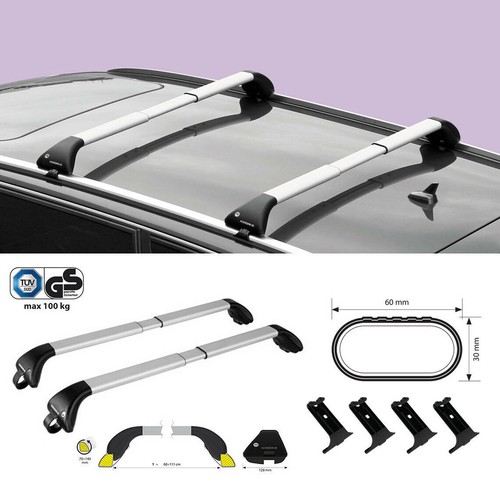 Dachträger aluminium nordrive - aluminium,