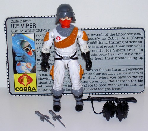 Joe 1987 ice viper loose - 1987,