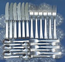 Wunderschönes Silberbesteck Vorspeise WMF 2500 Art Deco / Bauhaus 6 Personen