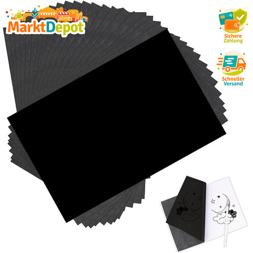 Kohlepapier 100 blatt - kohlepapier,