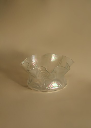 Antike jugendstil glasschale - antike, |
