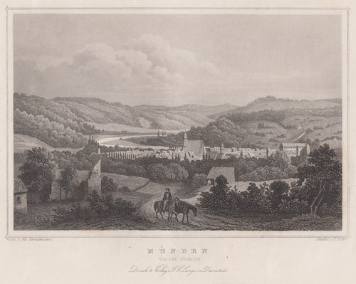 Hann münden gesamtansicht - hann.,