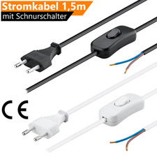 Stromkabel 1,5m Euro-Stecker