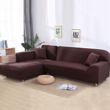 Sofabezug Sofa Überwurf Sofahusse Abdeckung für 3 Sitzer+3 Sitzer L-Form Ecksofa