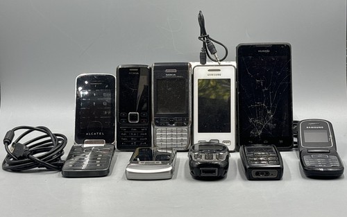 Konvolut alte handys - 9x,