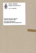 Organotin Compounds Part 22 - Gmelin Handbook of Inorganic Chemistry