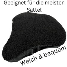 Satteldecke Fahrrad Sattelbezug Sattelüberzug Sattelpolster Sattel Polster Sitz
