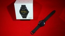Fossil Q Marshal 45mm schwarz Silikon Armband Smartwatch Multi LCD Touch OVP