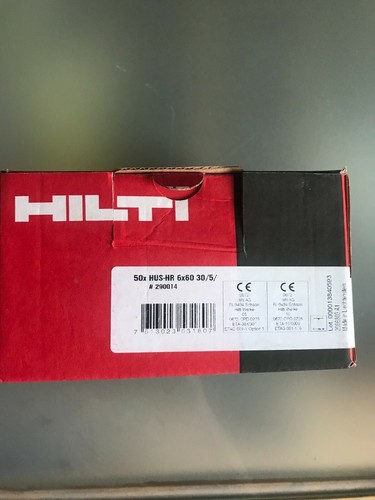 Hilti hex head screw - hex, anchor