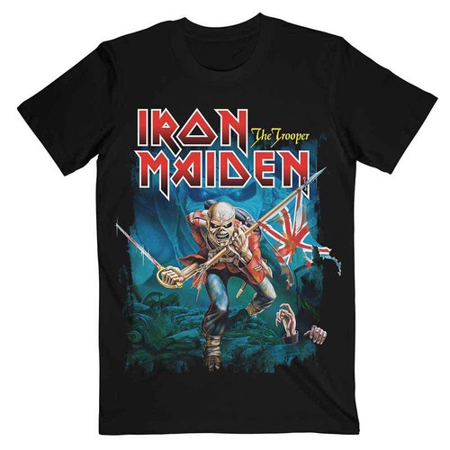 Iron maiden the trooper shirt - iron,