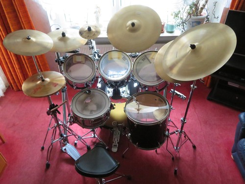 Akustisches drum set - akustisches, drum-set