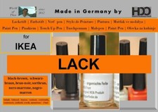 Lackstift, Farbstift für IKEA LACK schwarz-braun